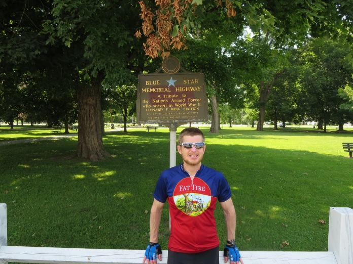 Andy at the Fair Haven Town Green